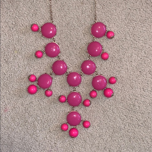 Bubblegum Pink Bubble Necklace - Picture 3 of 4
